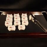 12 porcelain knife holders