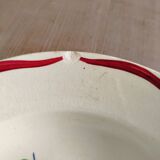Set of 6 Gien soup plates