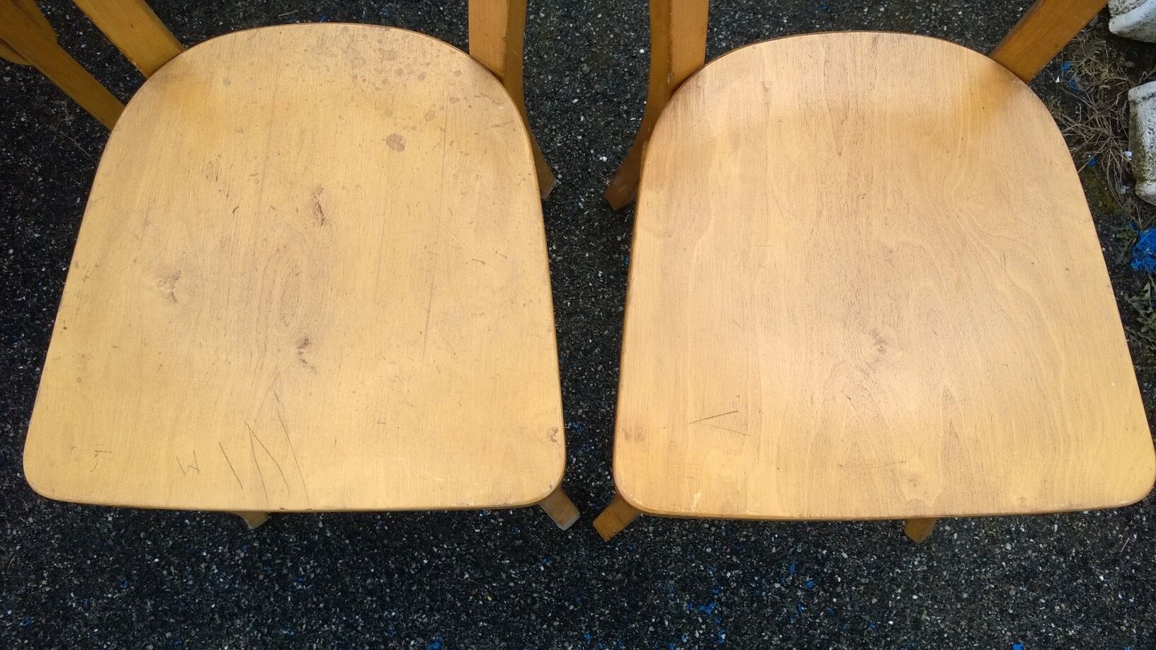 Set of Baumann bistro chairs