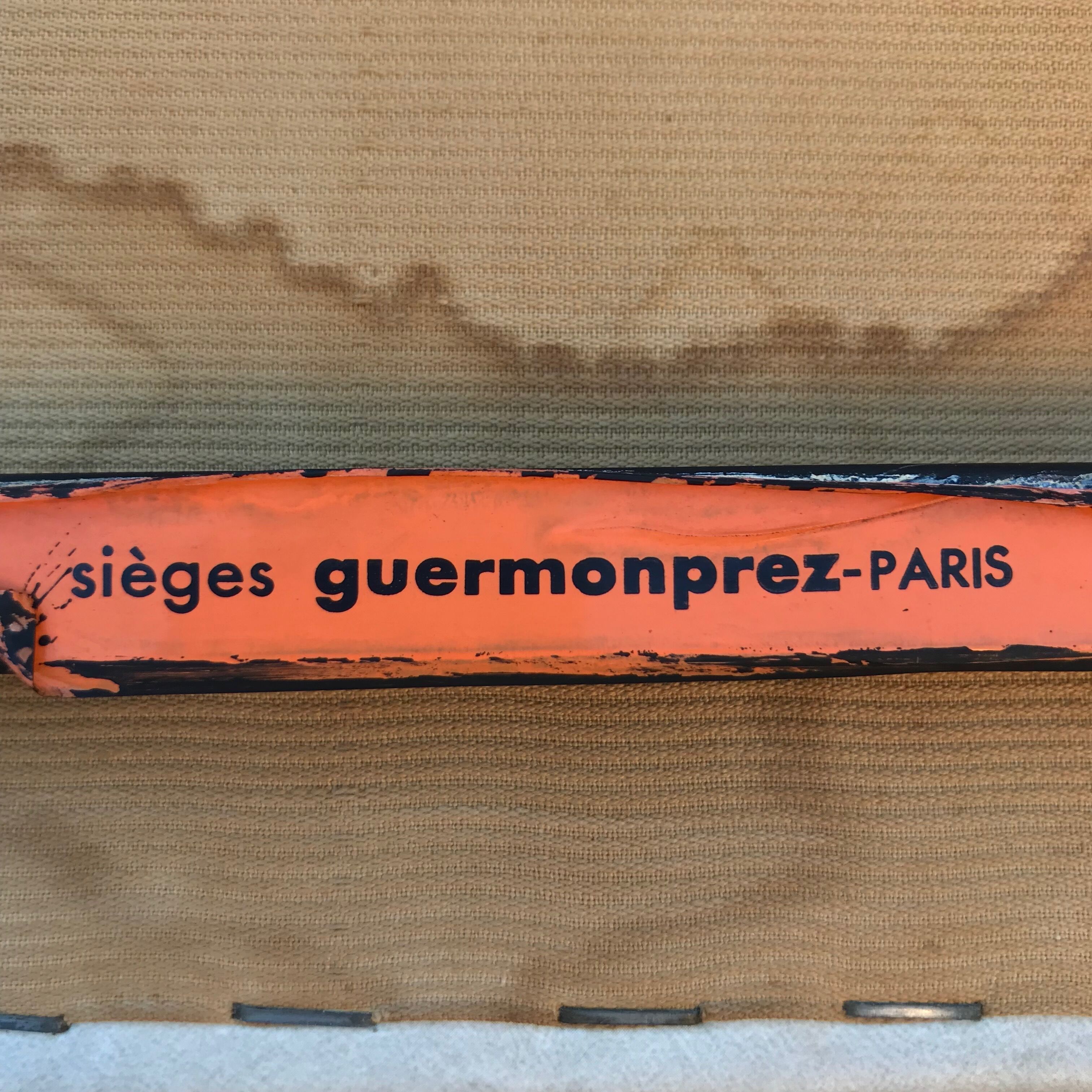 Suite de 6 chaises Gérard Guermonprez 1950