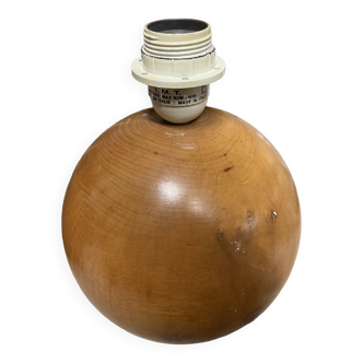 Foot lamp ball light wood