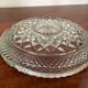 Ashtray empty pockets in cut glass 21,5cm