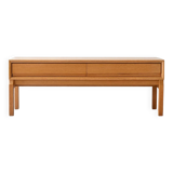 Vintage oak low cabinet