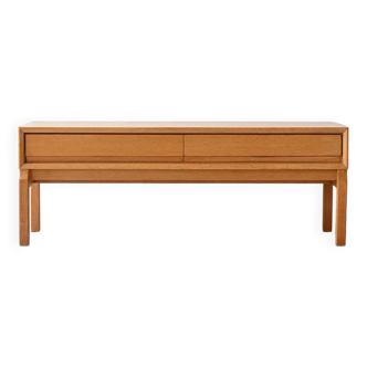 Vintage oak low cabinet