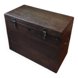 Large solid wood chest