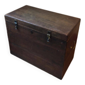 Large solid wood chest