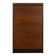 Tambour cabinet from the 1950s, dark stained oak veneer