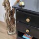 Black chest of drawers