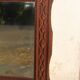large tramp art mirror 19th century