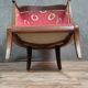Fauteuil gondole époque Empire en acajou époque XIXeme