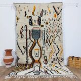 Handmade moroccan berber rug 240 x 134 cm