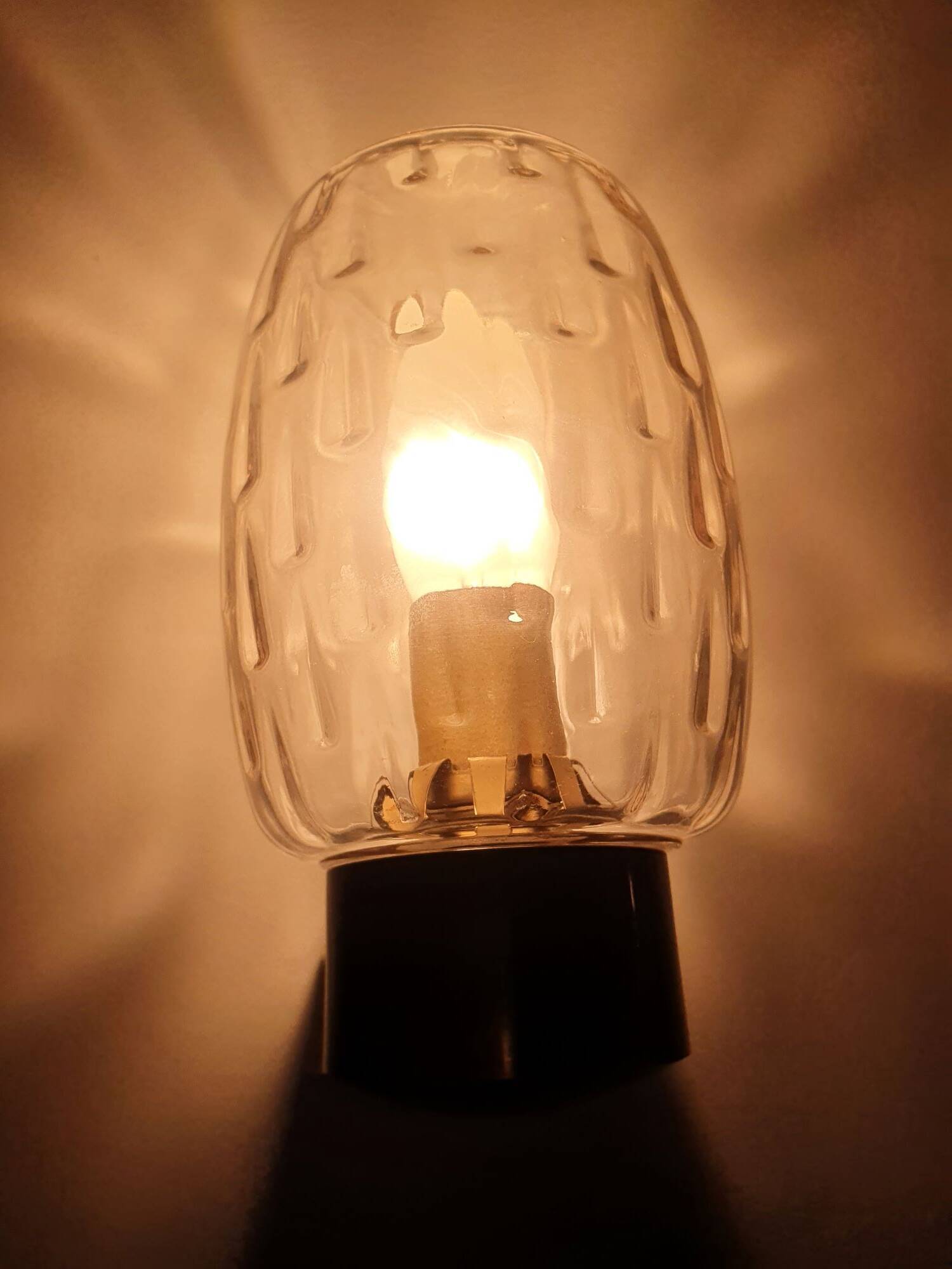 Pair of vintage RZB bathroom wall lights from the 70s in Germany