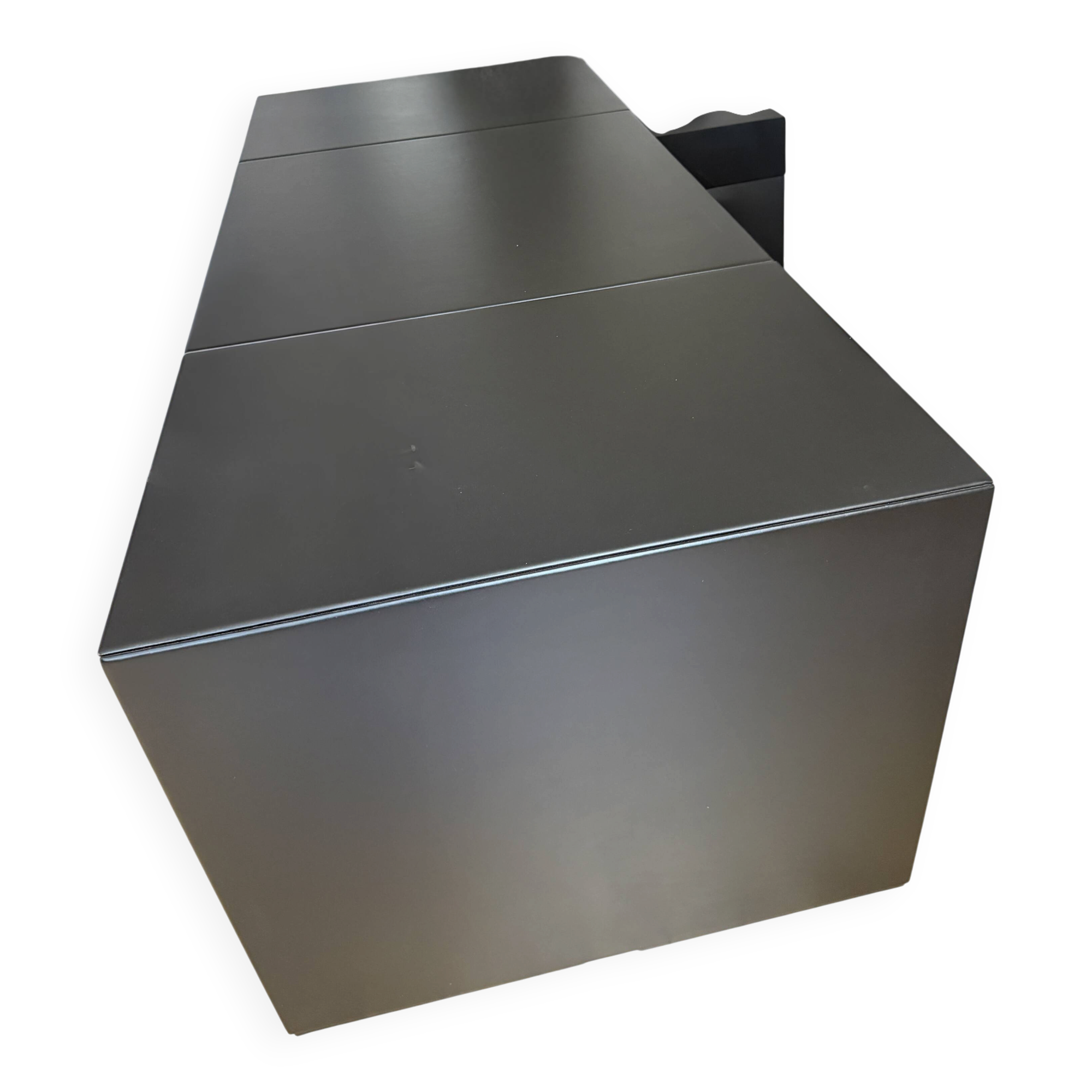 Neo Cube desk by Massimo Vignelli published by Poltrona Frau.