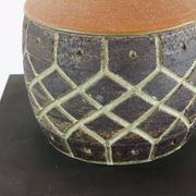 2 pieds de lampes de table en céramique Chris Keramik Haslev, années 1960