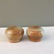 Vintage salt and pepper shaker in sandstone