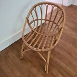 Children's wicker armchair