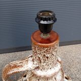 70s ceramic floor lamp