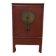 Burgundy Chinese cabinet