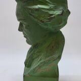 Terracotta bust of beethoven signed by henri onesto