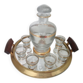 Service à liqueur art déco