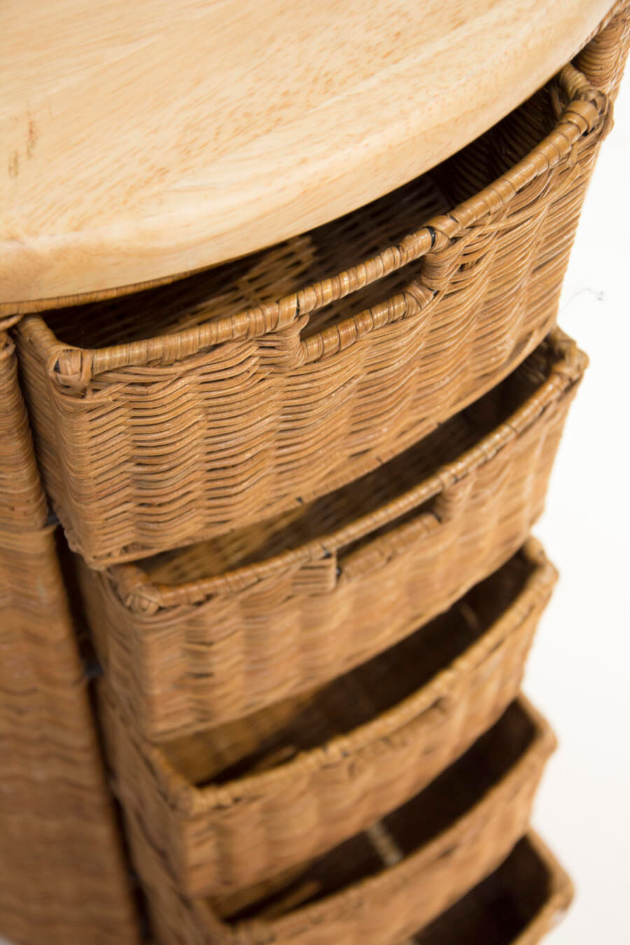 Furniture rattan drawers