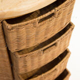 Furniture rattan drawers