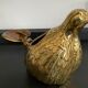 Cendrier en bronze Valenti caille ou perdrix vintage