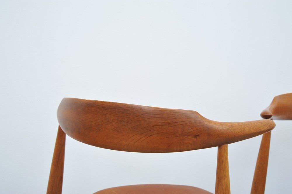 FH4104 Heart Chair by Hans J. Wegner for Fritz Hansen, 1950s