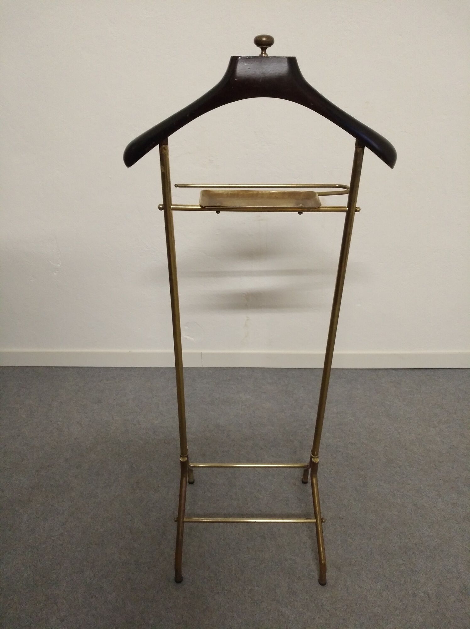 Italian brass valet from the 50s/60s