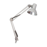 White articulated desk lamp