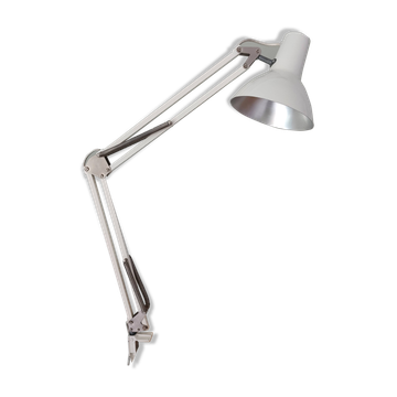 Lampe de bureau articulée blanche
