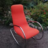 Rocking chair S 826, designed by U. Böhme, Thonet, 1970s
