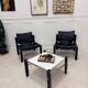 Paire de fauteuils + table ARKANA Maurice Burke