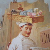 Advertising poster "chocolat suchard" Bernard Carant