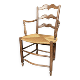 Fauteuil paillé