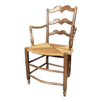 Fauteuil paillé