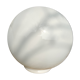 White opaline globe medium format