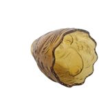 Josef Inwald - Barolac - "Koi Carp" - pressed glass vase - frosted glass -