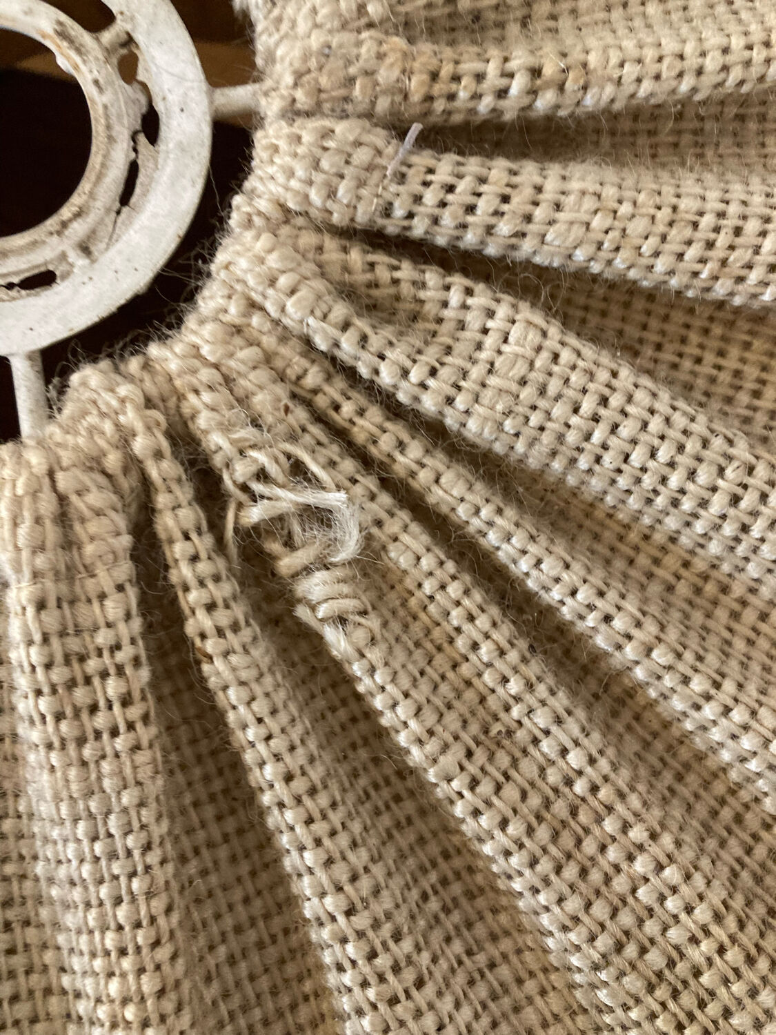 Orange vintage pendant lamp