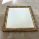 Wall mirror in an ornate frame, 1960s – vintage, gilded frame