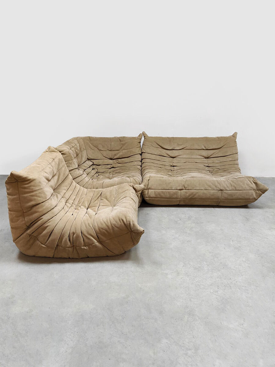 Canapé modulable Togo au design vintage, signé Michel Ducaroy Ligne Roset, 1970