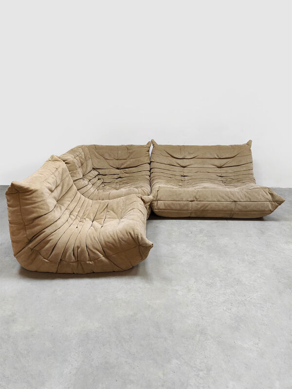 Canapé modulable Togo au design vintage, signé Michel Ducaroy Ligne Roset, 1970
