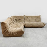 Canapé modulable Togo au design vintage, signé Michel Ducaroy Ligne Roset, 1970