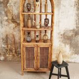 Vintage bamboo shelf