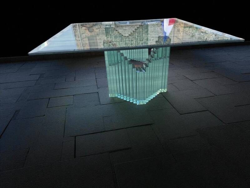 Coffee table by Luigi Massoni for Gallotti & Radice, Italy, 1980.