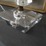 Vintage glass table lamp