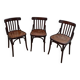 Chaises bistrot vintage