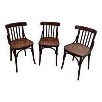 Chaises bistrot vintage