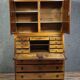 Secretary with three bodies in walnut from the Louis XVI period.