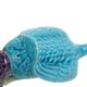 Vintage Duck Figurine Figure Couple Blue Chinese Porcelain